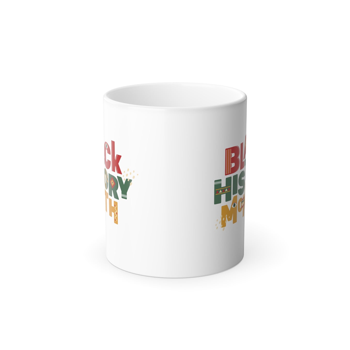 Black History Month Color Morphing Mug, 11oz