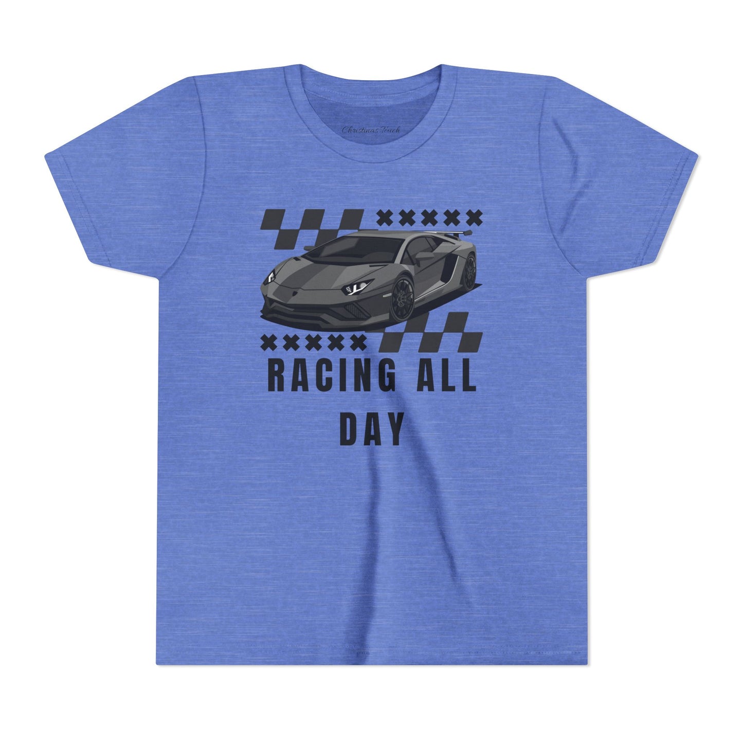 Racing all day Kids Tshirt