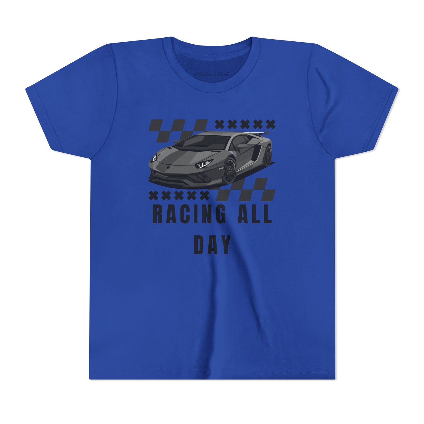 Racing all day Kids Tshirt