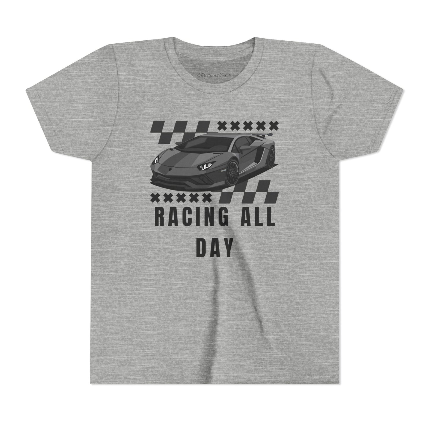 Racing all day Kids Tshirt