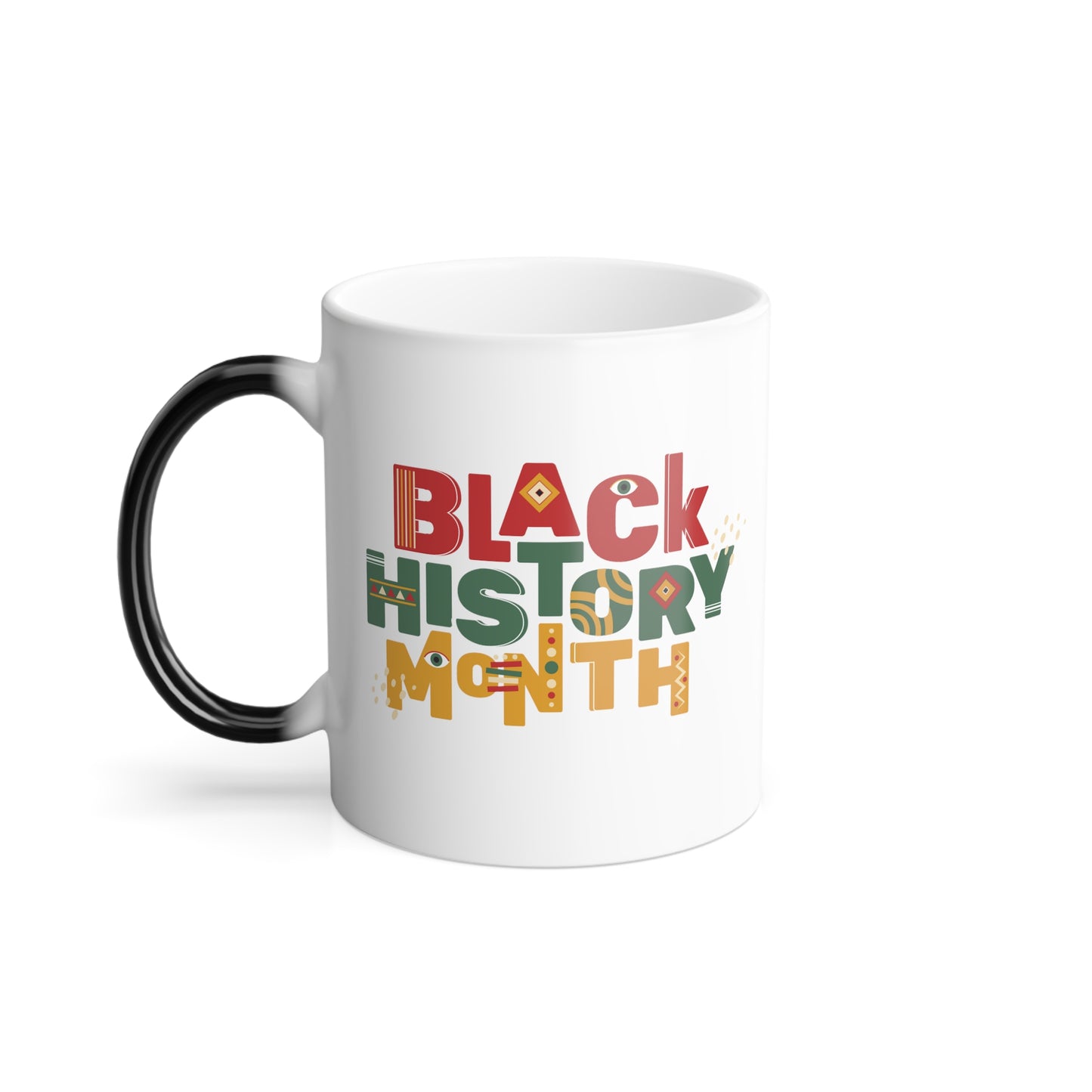 Black History Month Color Morphing Mug, 11oz