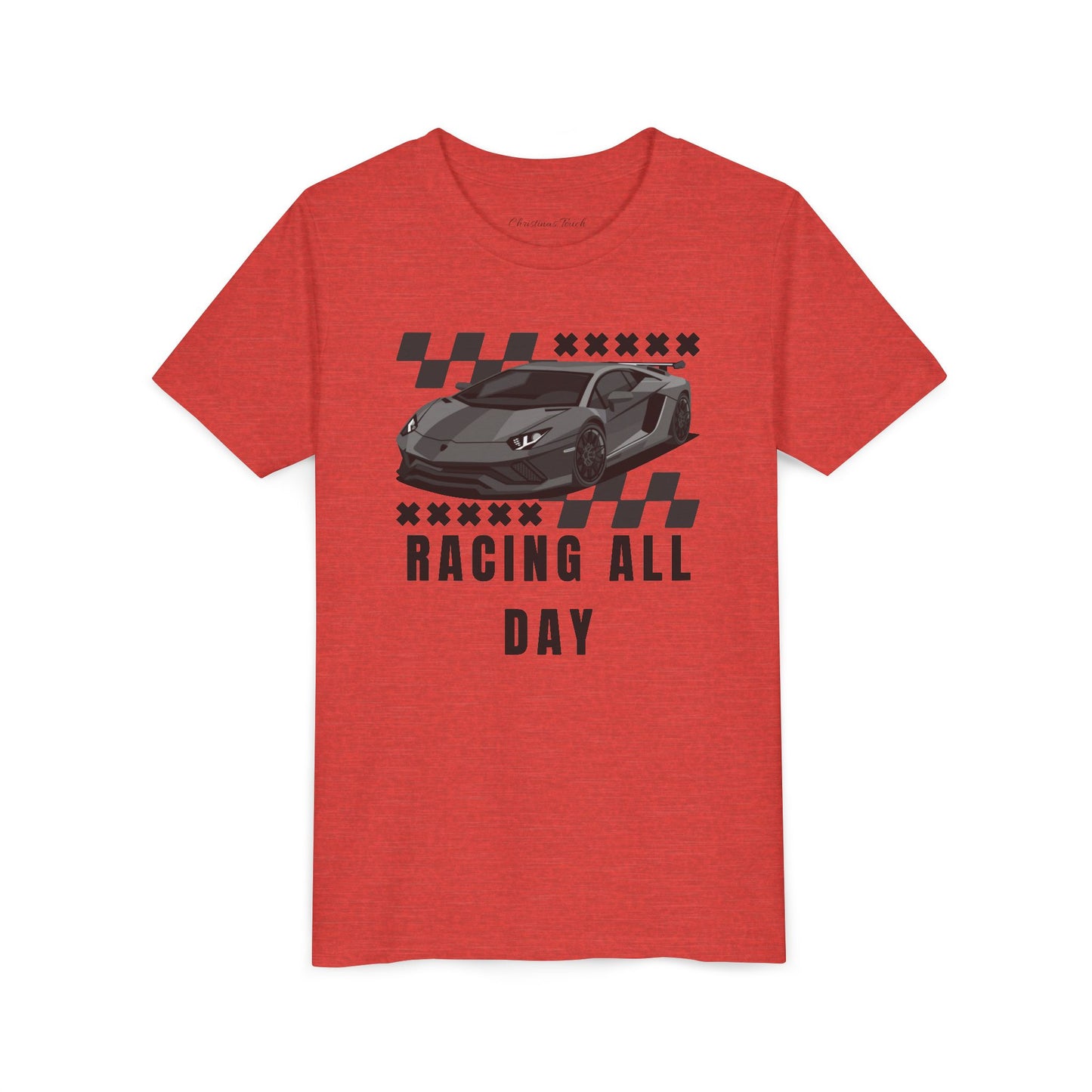 Racing all day Kids Tshirt