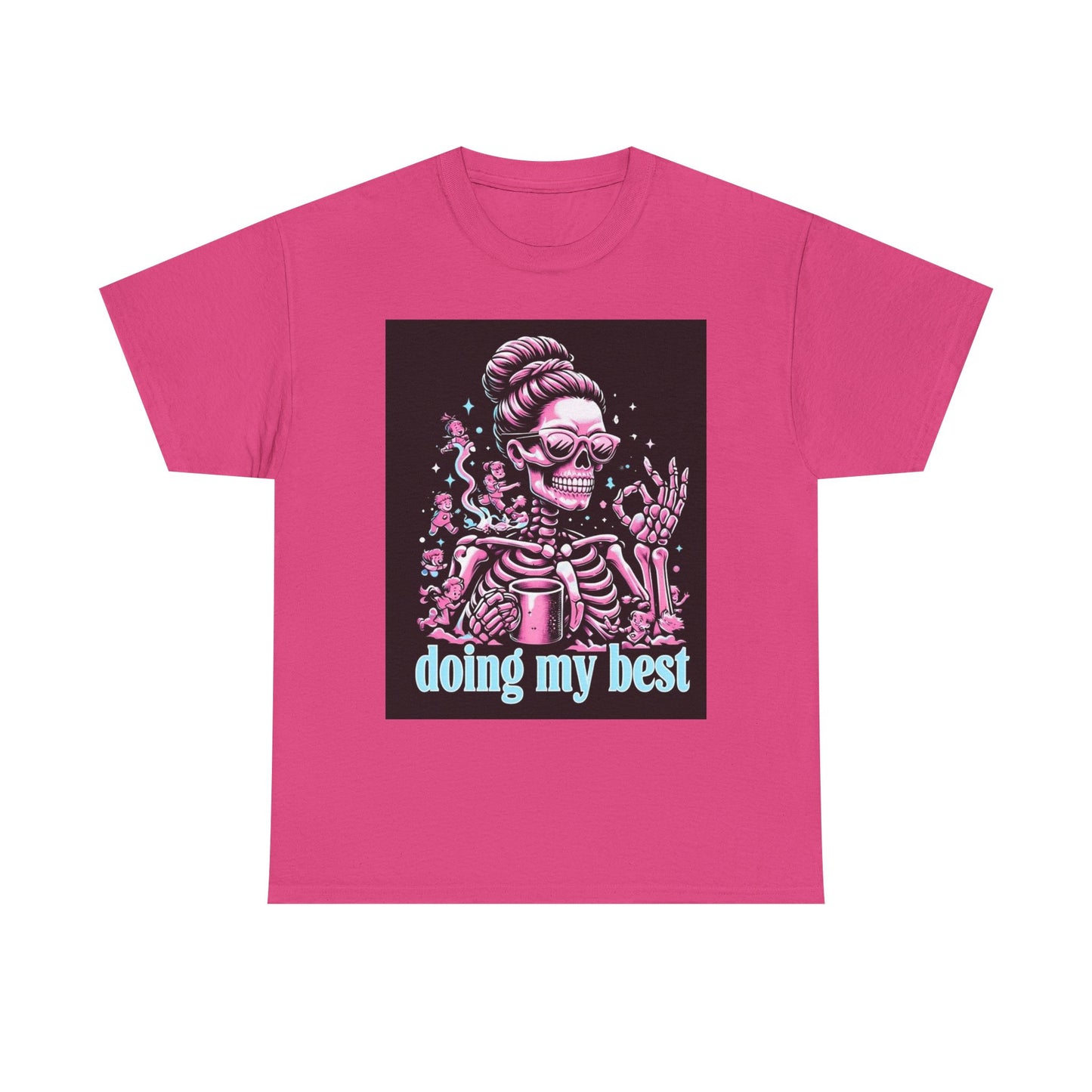 Skeleton 'Doing My Best' T-Shirt