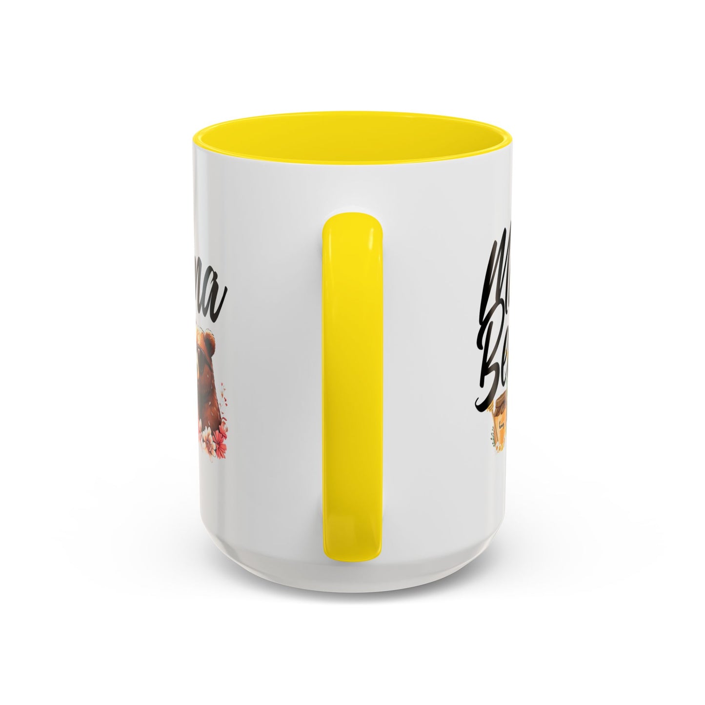 Mama Bear Accent Coffee Mug - Perfect Gift for Moms, 11 and 15oz