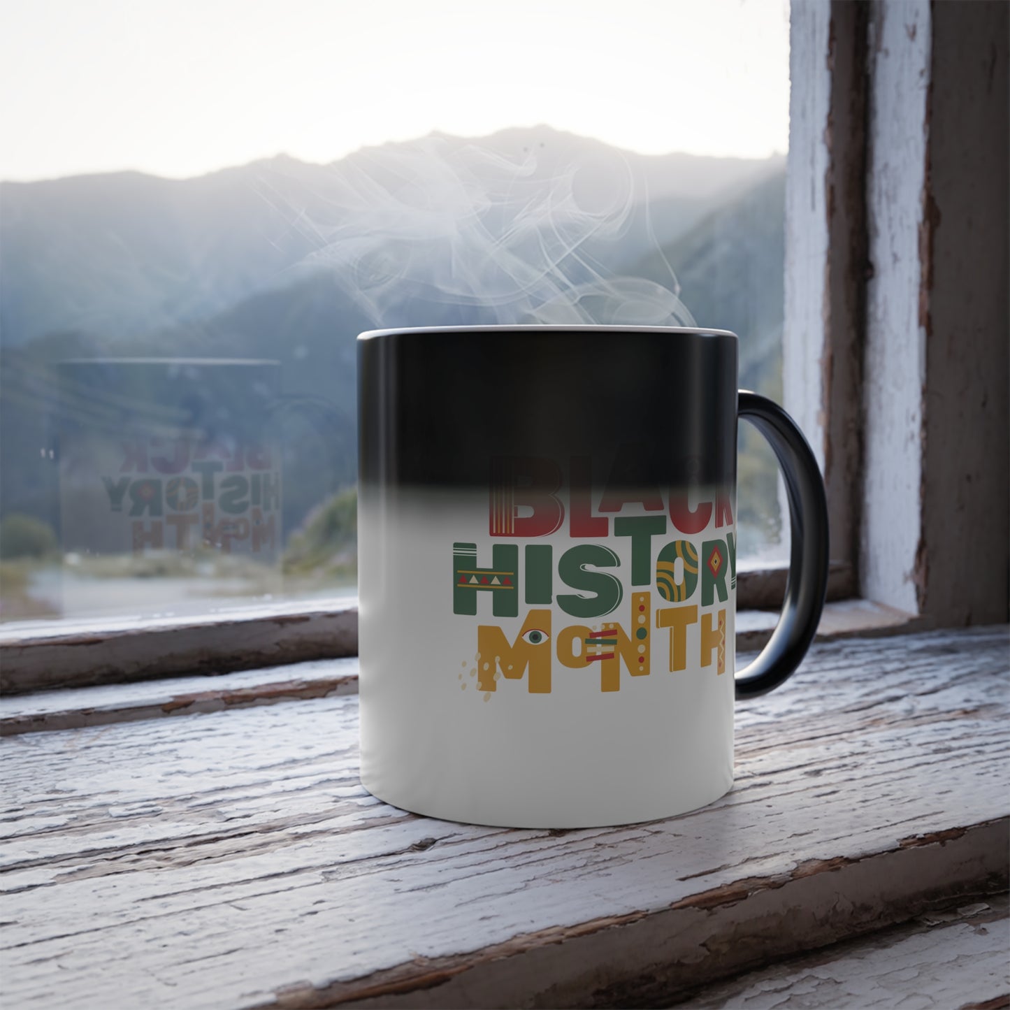 Black History Month Color Morphing Mug, 11oz