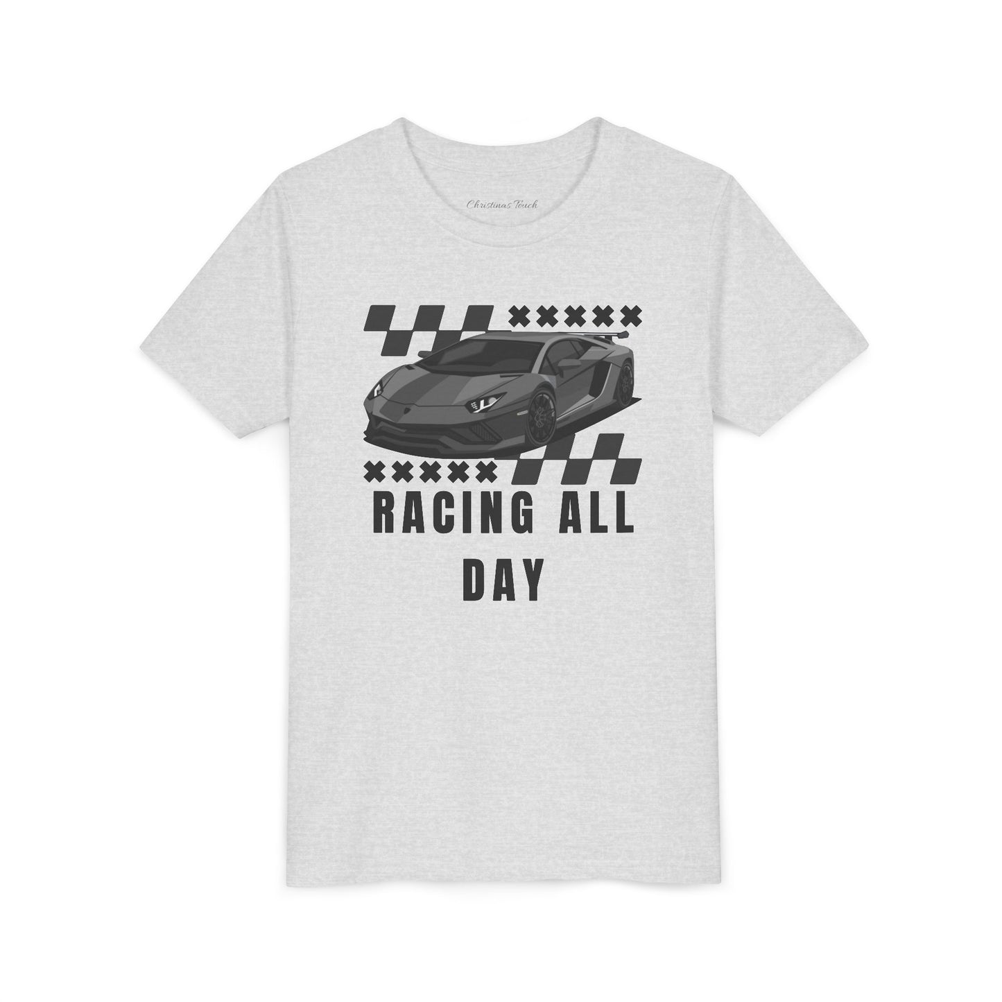 Racing all day Kids Tshirt