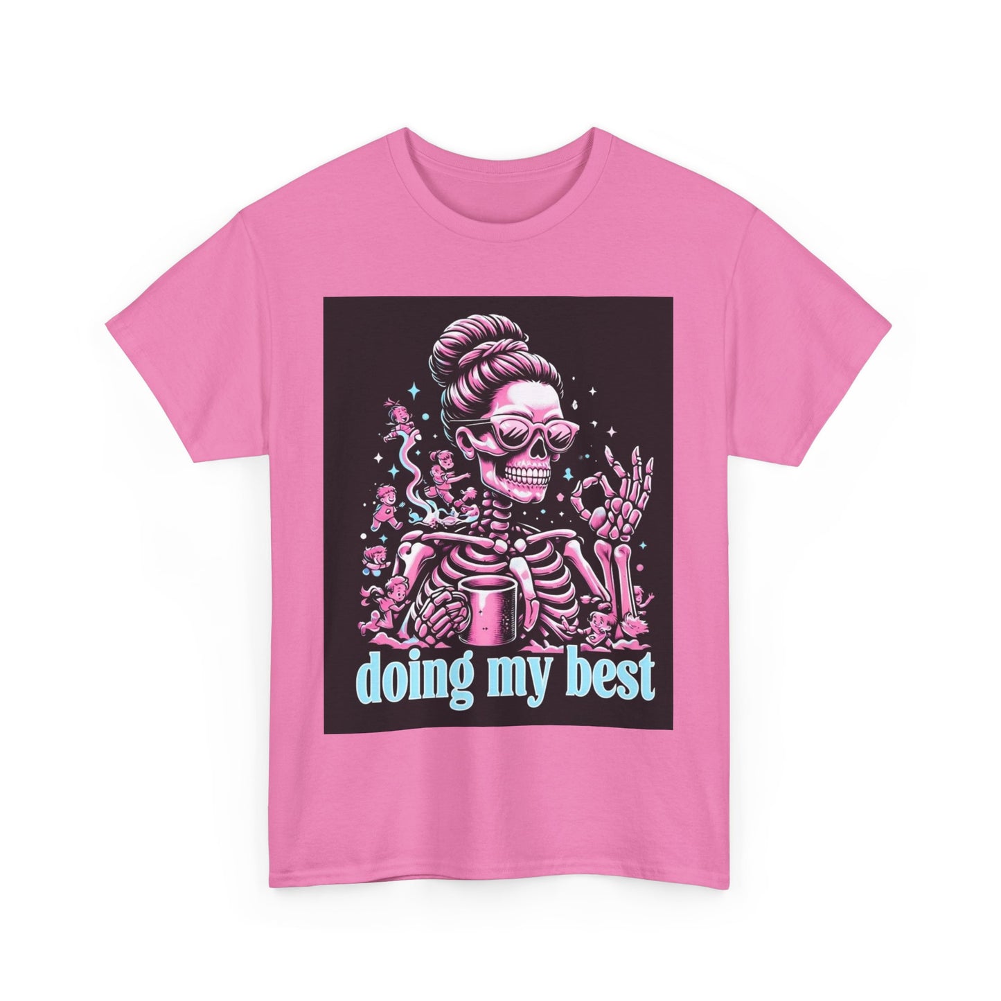 Skeleton 'Doing My Best' T-Shirt