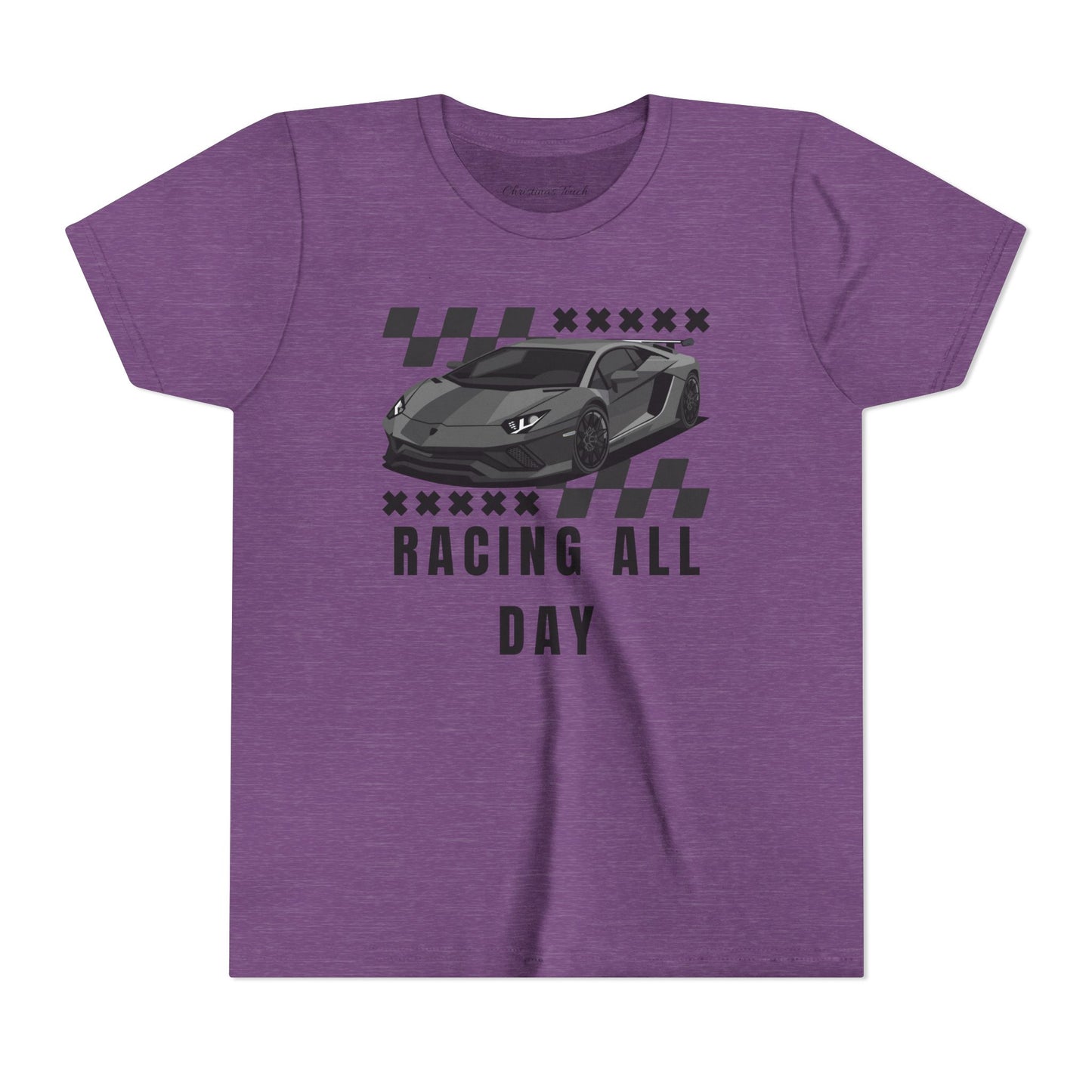Racing all day Kids Tshirt
