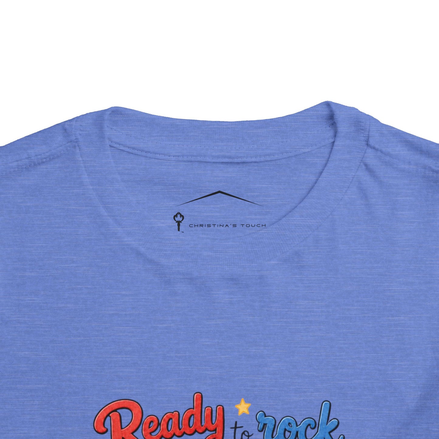 Ready to Rock Pre-K Toddler Tee — Back to School Bear Shirt