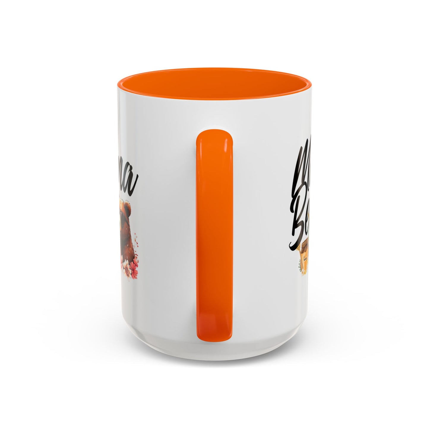Mama Bear Accent Coffee Mug - Perfect Gift for Moms, 11 and 15oz