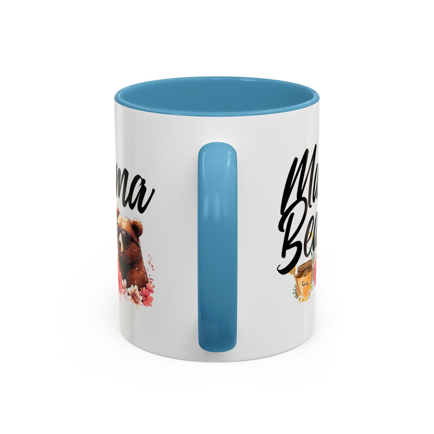 Mama Bear Accent Coffee Mug - Perfect Gift for Moms, 11 and 15oz