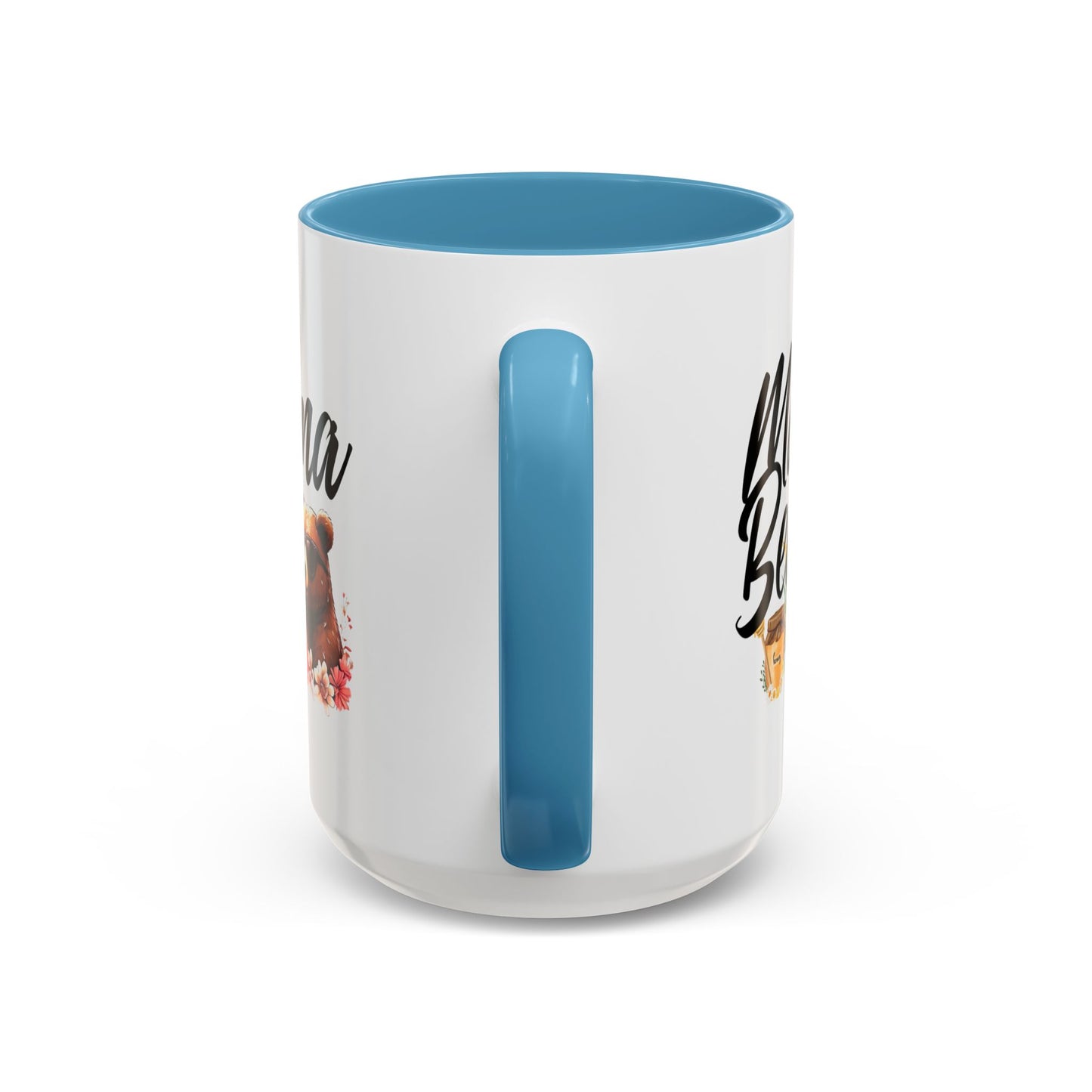 Mama Bear Accent Coffee Mug - Perfect Gift for Moms, 11 and 15oz