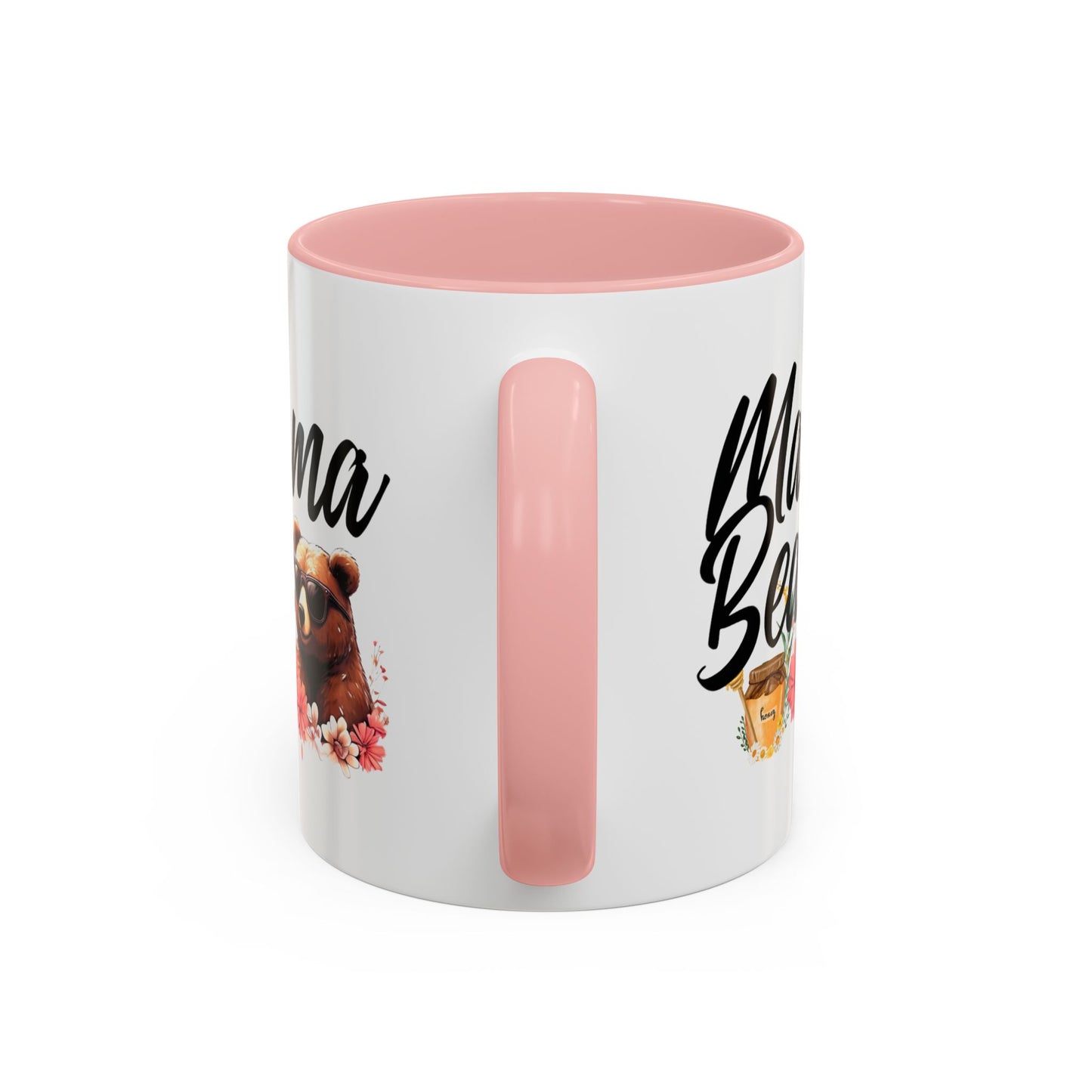 Mama Bear Accent Coffee Mug - Perfect Gift for Moms, 11 and 15oz