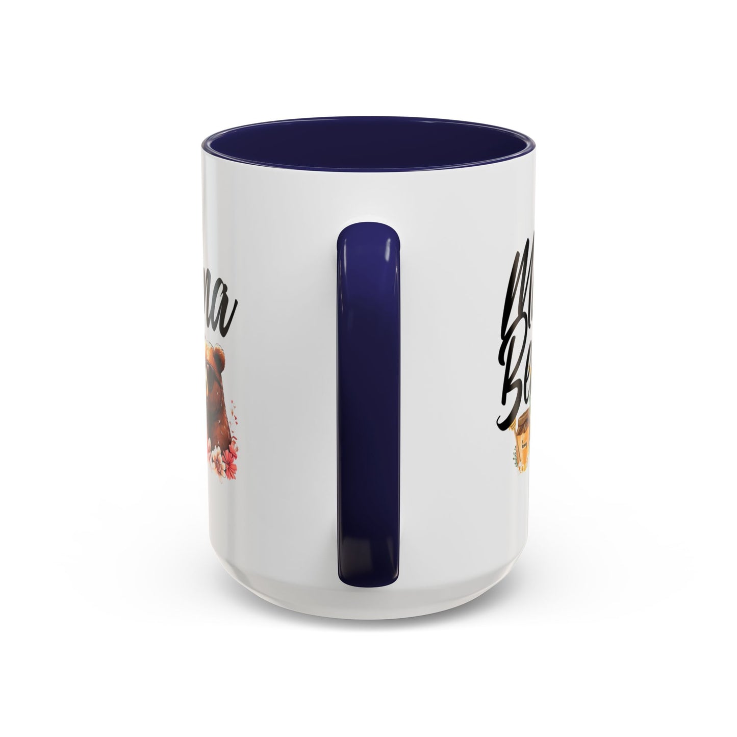 Mama Bear Accent Coffee Mug - Perfect Gift for Moms, 11 and 15oz