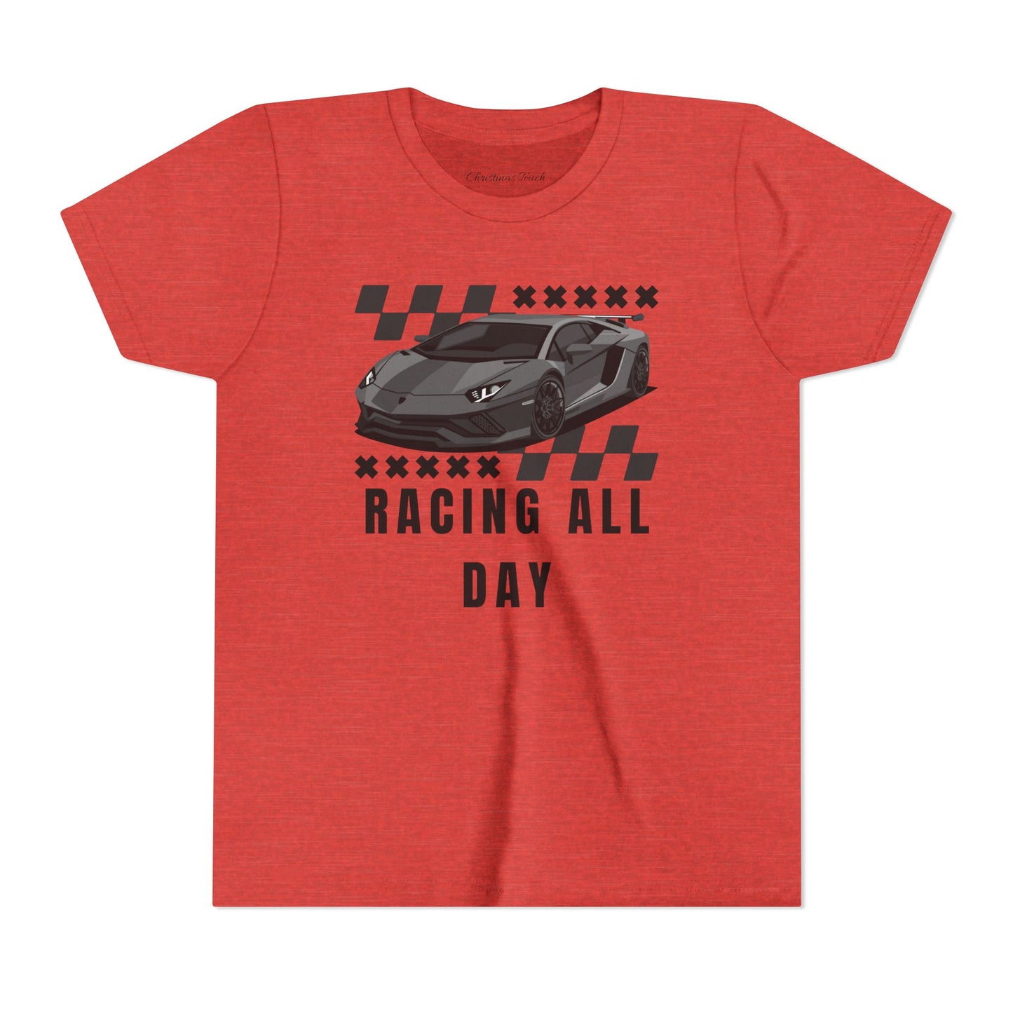 Racing all day Kids Tshirt