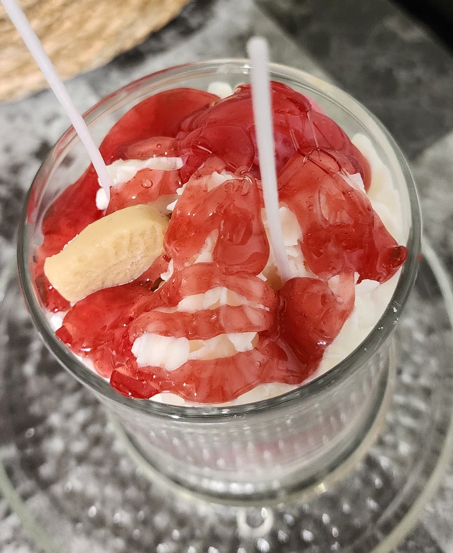 Strawberry Shortcake Cookie Candle