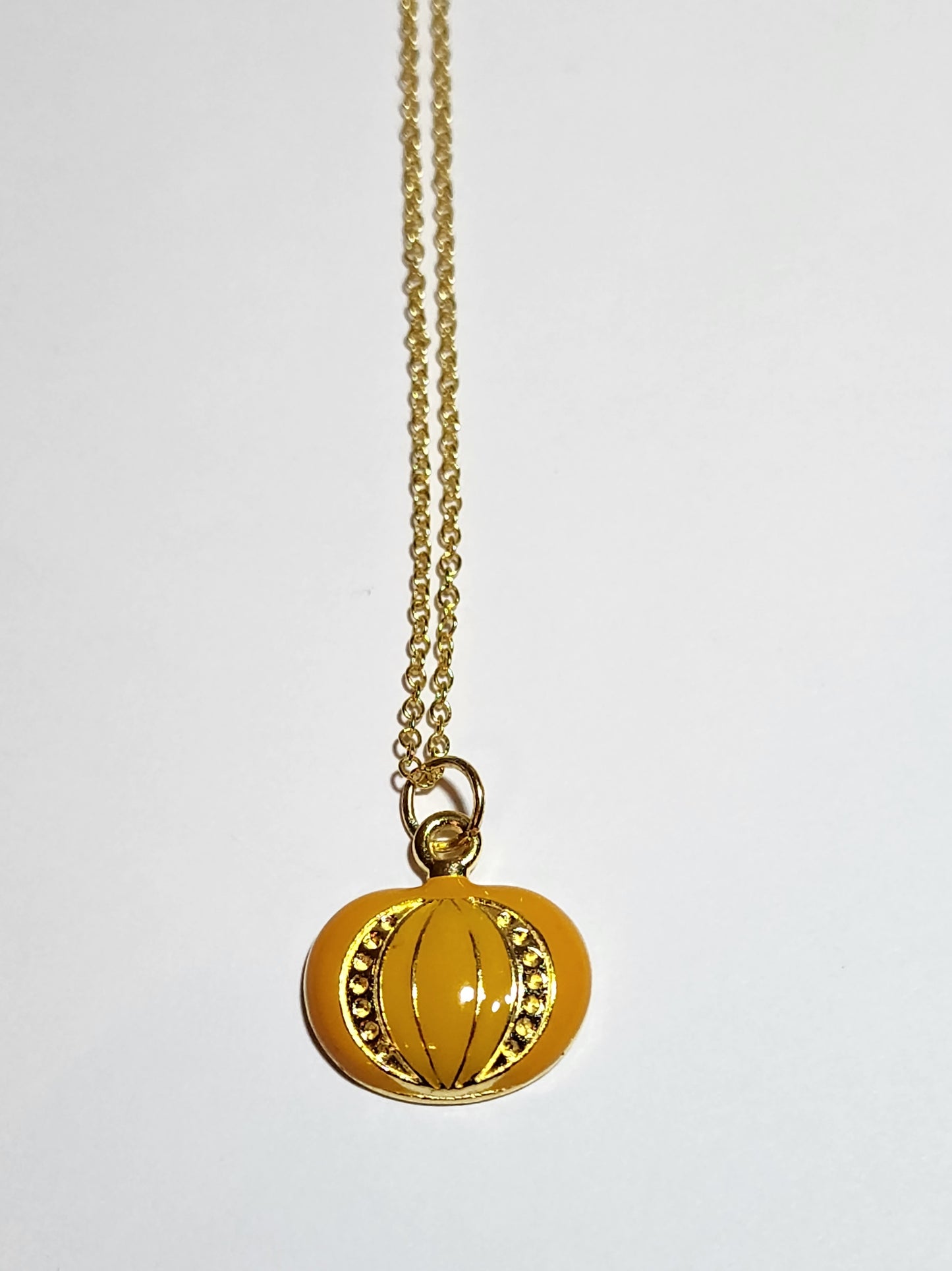 Fall Pumpkin Necklace(Seasonal)
