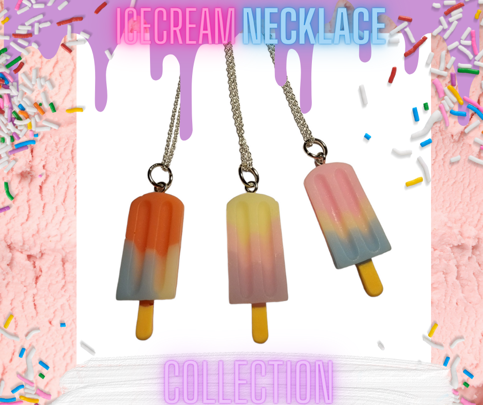 Ice Cream Necklace Collection