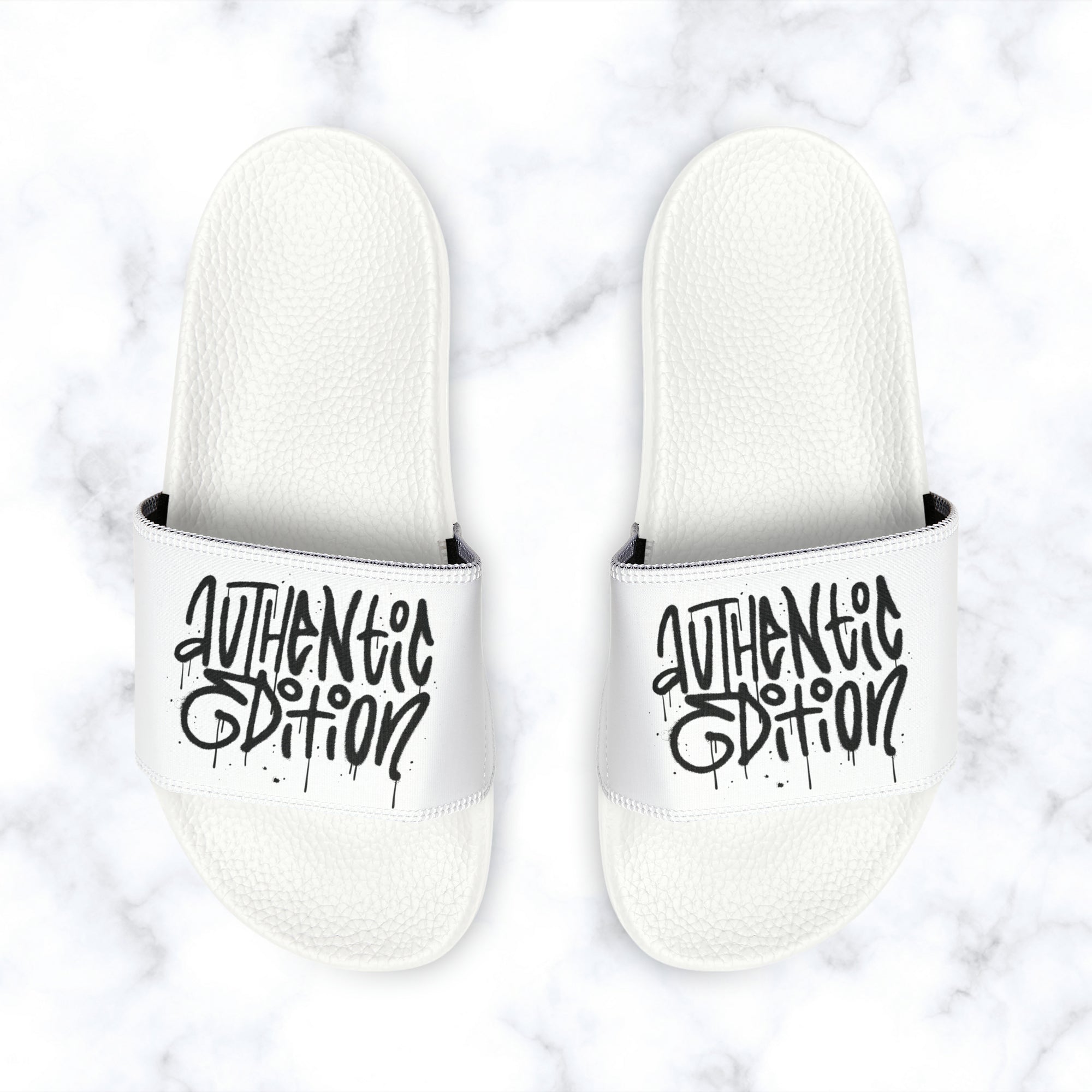 Women's Slide Sandals "Black Authentic Edition"