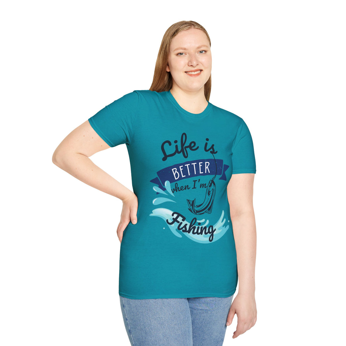 "Life is Better when I'm Fishing" T-shirt