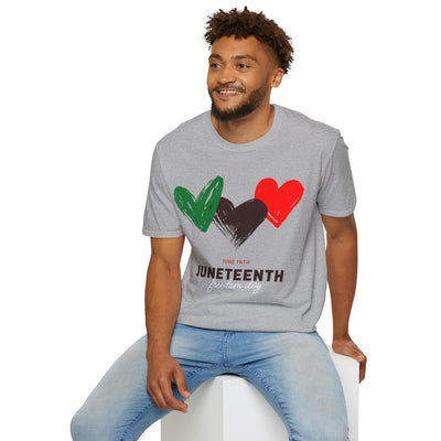 Juneteenth Hearts shirt