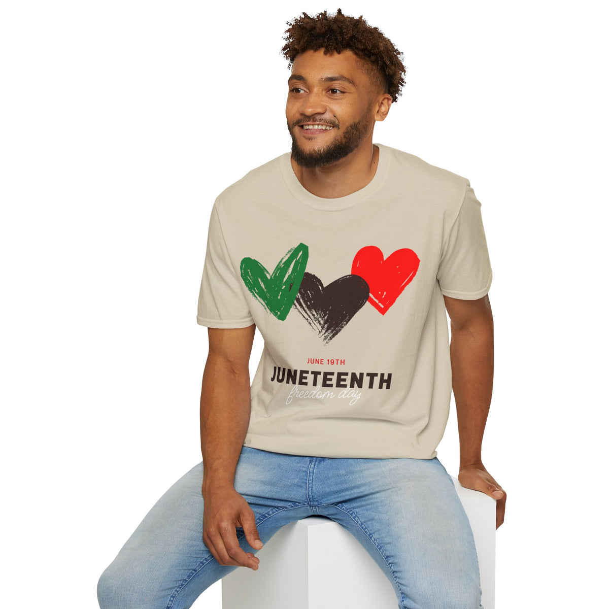 Juneteenth Hearts shirt