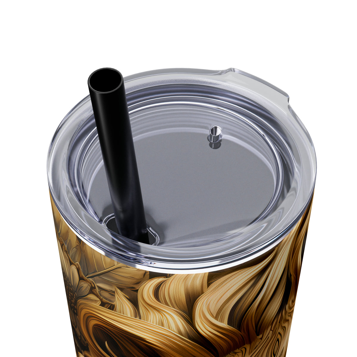 Skinny Tumbler with Straw, 20oz Zodiac Leo