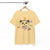 Custom Cotton Tee with Cool Bear/stay positive