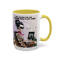 Skeleton Mom Coffee Mug — "Just Waiting For This Parenting Thing To Get Easier" 11oz/15oz