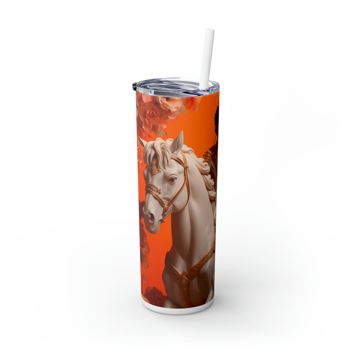 Skinny Tumbler with Straw, 20oz Zodiac Saggitarius