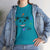 Custom Cotton Tee with Cool Bear/stay positive