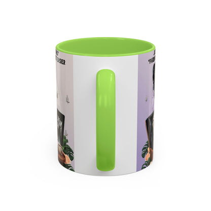 Skeleton Mom Coffee Mug — "Just Waiting For This Parenting Thing To Get Easier" 11oz/15oz
