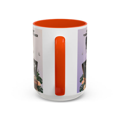 Skeleton Mom Coffee Mug — "Just Waiting For This Parenting Thing To Get Easier" 11oz/15oz