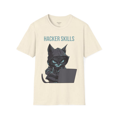 "Hacker Skills Cat" T-shirt