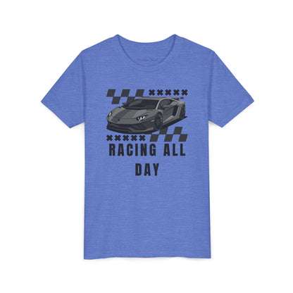 Racing all day Kids Tshirt