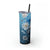 Skinny Tumbler with Straw, 20oz Zodiac Virgo