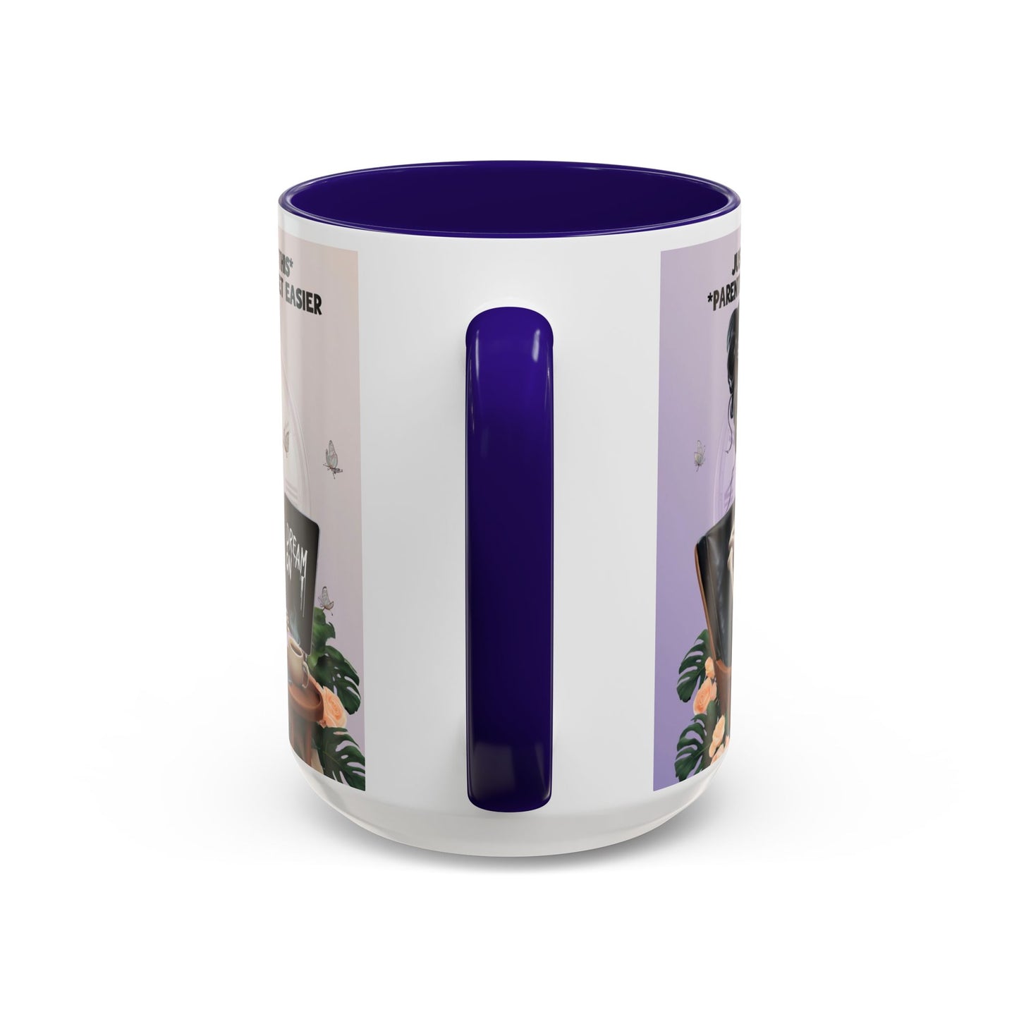 Skeleton Mom Coffee Mug — "Just Waiting For This Parenting Thing To Get Easier" 11oz/15oz