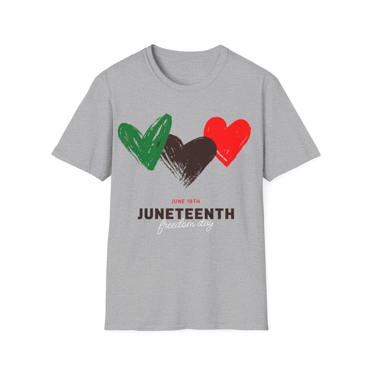 Juneteenth Hearts shirt