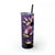 Skinny Tumbler with Straw, 20oz Zodiac Libra