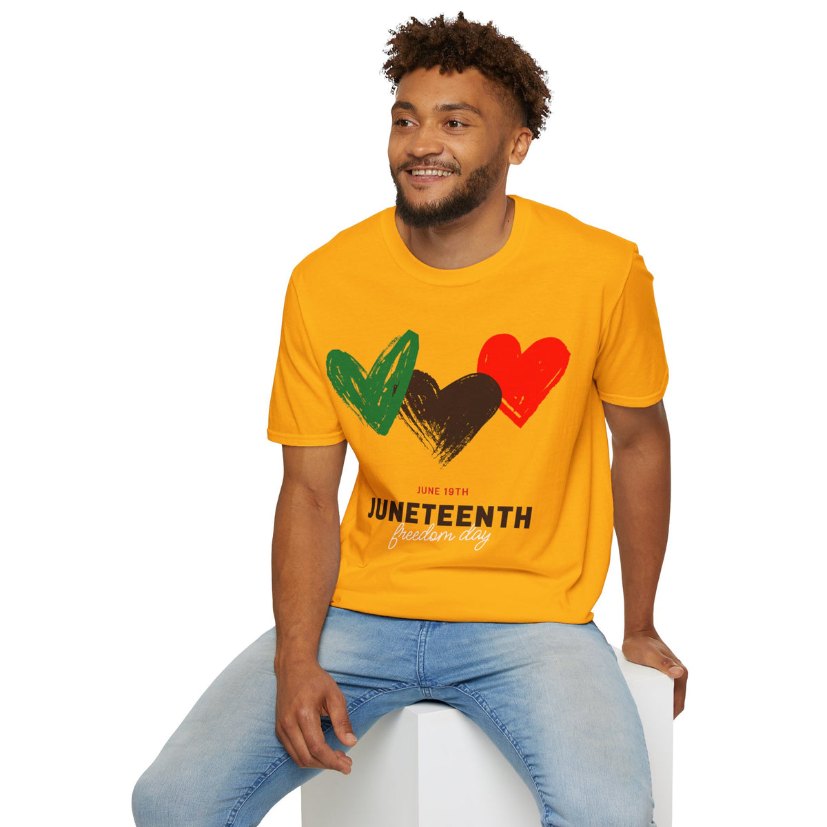 Juneteenth Hearts shirt