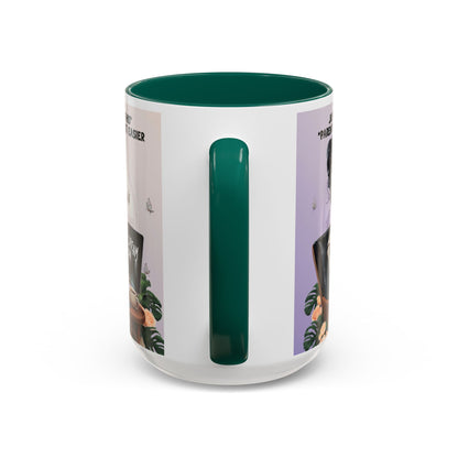 Skeleton Mom Coffee Mug — "Just Waiting For This Parenting Thing To Get Easier" 11oz/15oz