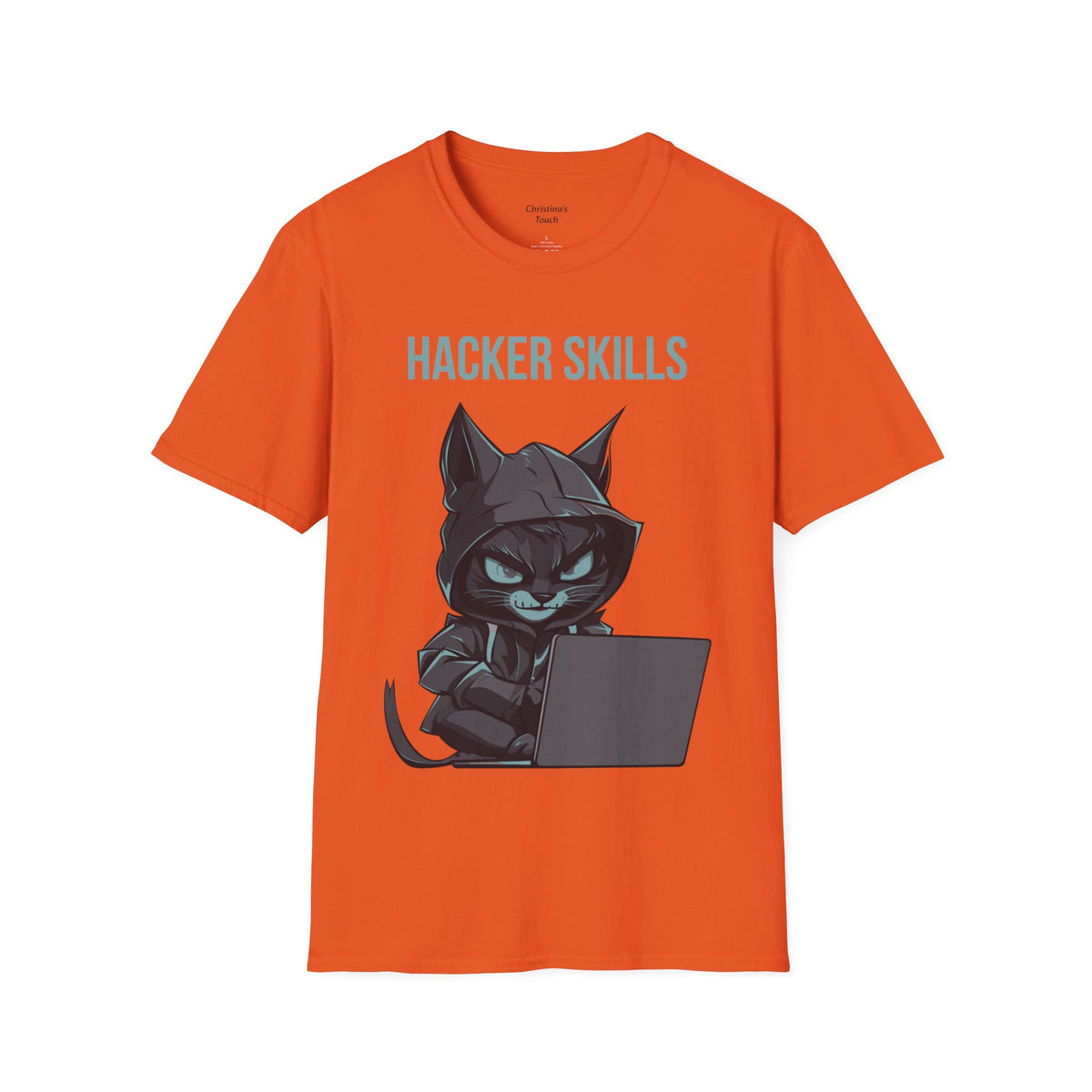 "Hacker Skills Cat" T-shirt