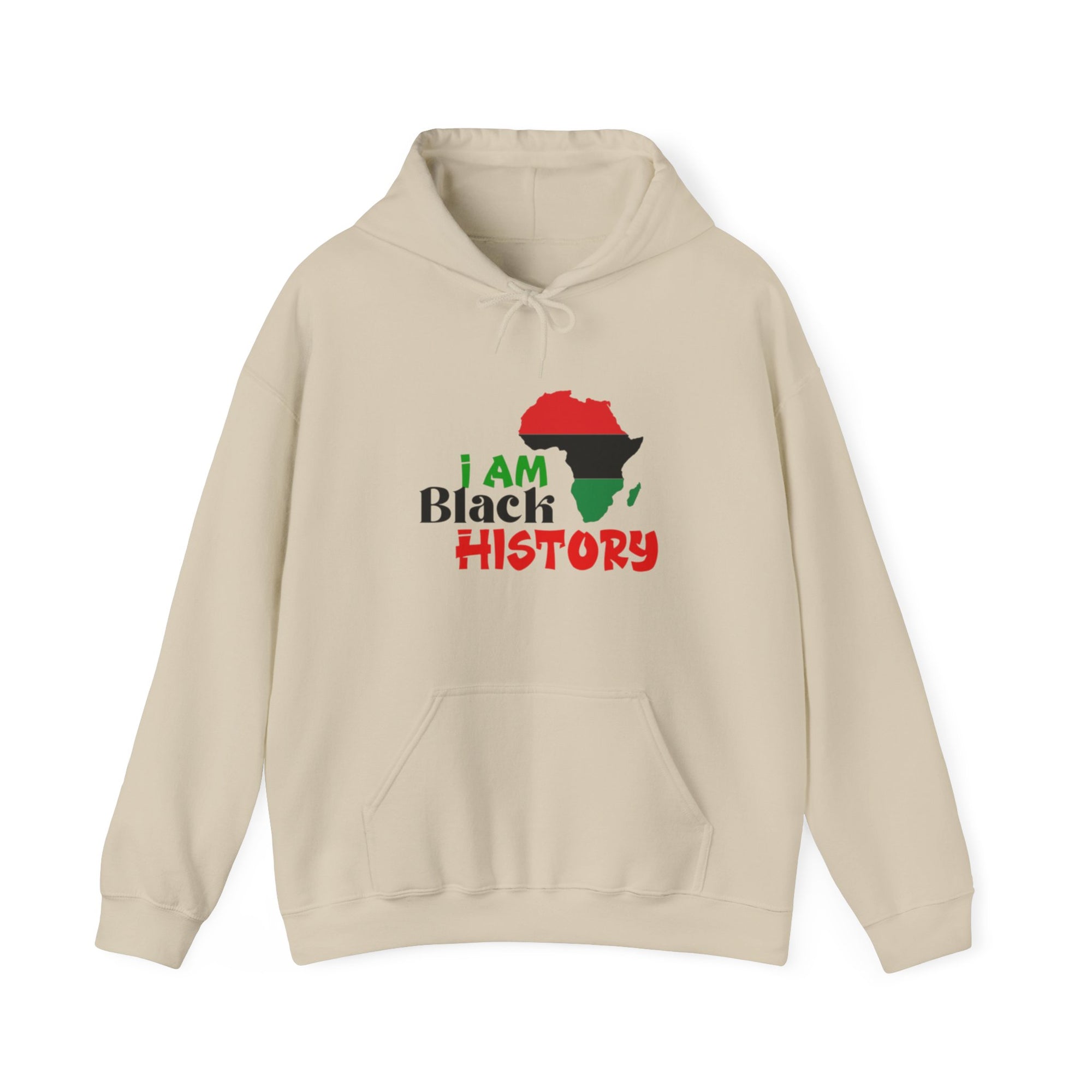 I am Black History Hooded Sweatshirt