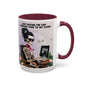 Skeleton Mom Coffee Mug — "Just Waiting For This Parenting Thing To Get Easier" 11oz/15oz