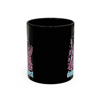 Funny Skeleton Doing My Best Coffee Mug - 11 & 15 oz