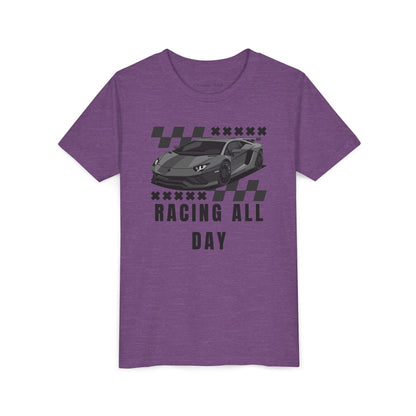 Racing all day Kids Tshirt