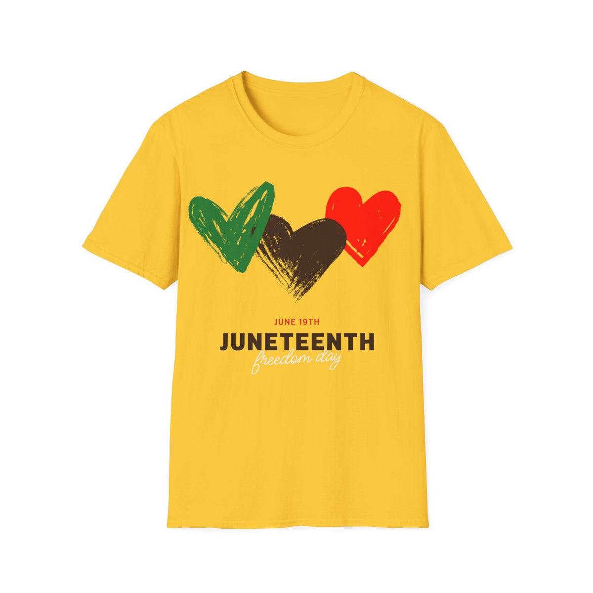 Juneteenth Hearts shirt