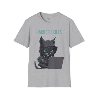 "Hacker Skills Cat" T-shirt