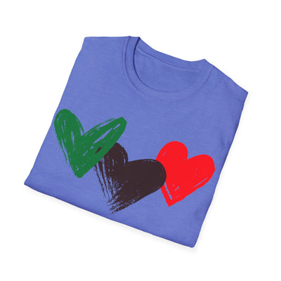 Juneteenth Hearts shirt