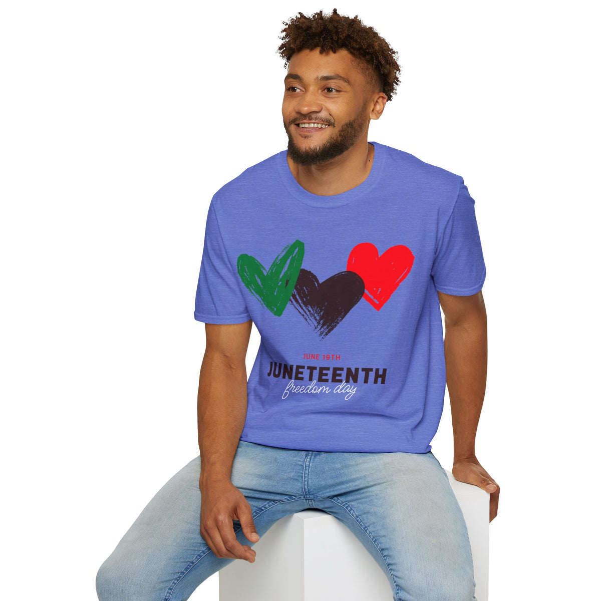 Juneteenth Hearts shirt